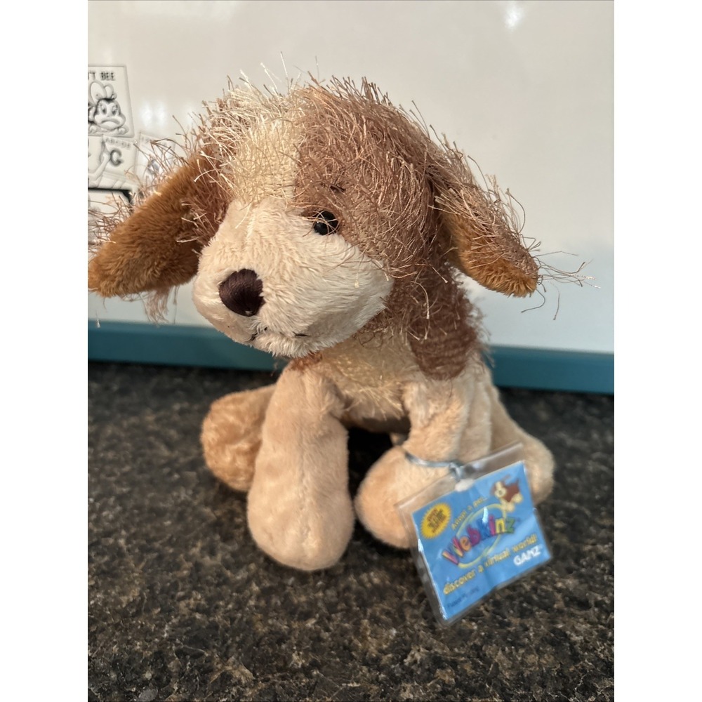 Ganz Webkinz Plush Stuffed Cocker Spaniel Dog New With Sealed Code HM011